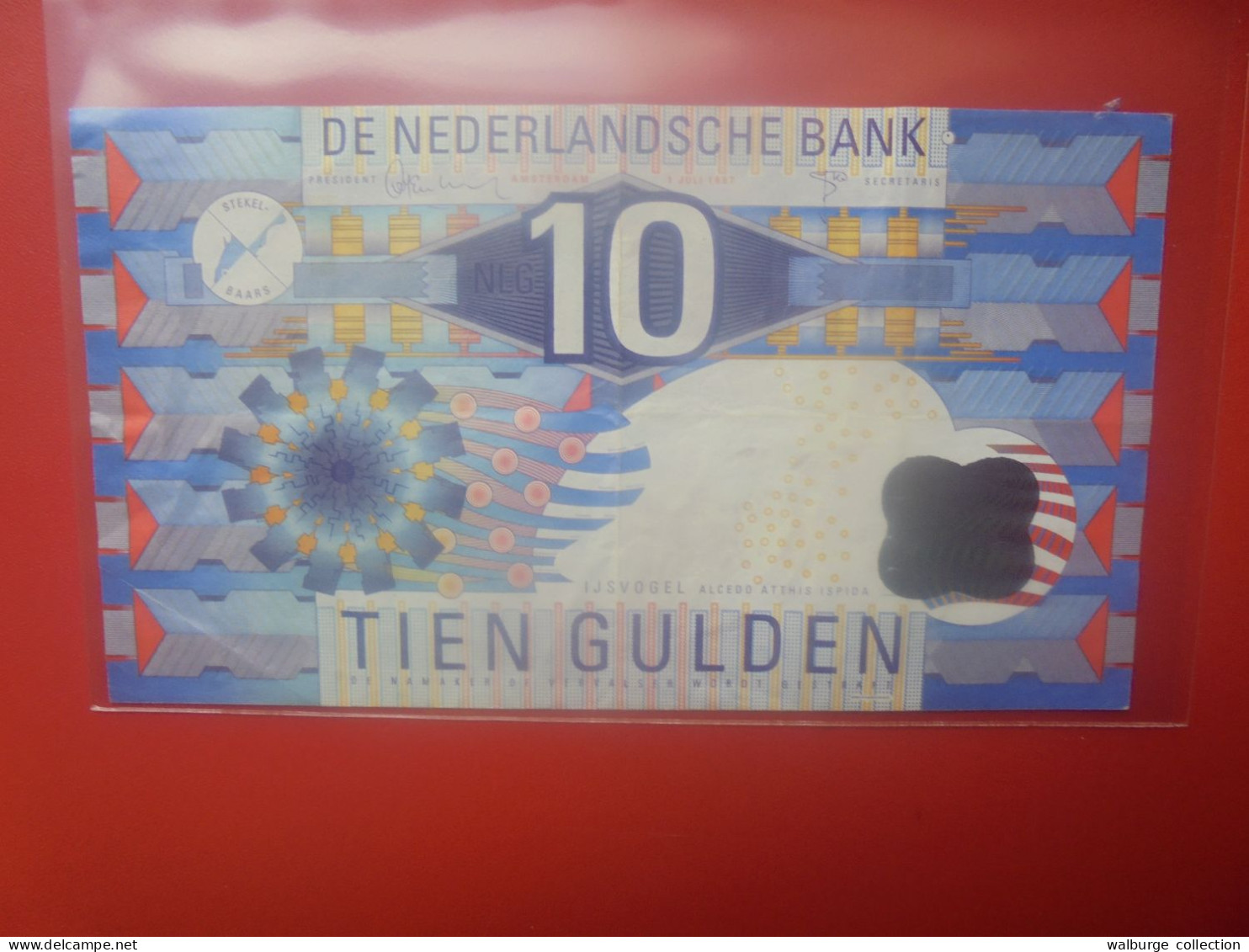 PAYS-BAS 10 GULDEN 1997 Circuler (B.33) - 10 Florín Holandés (gulden)