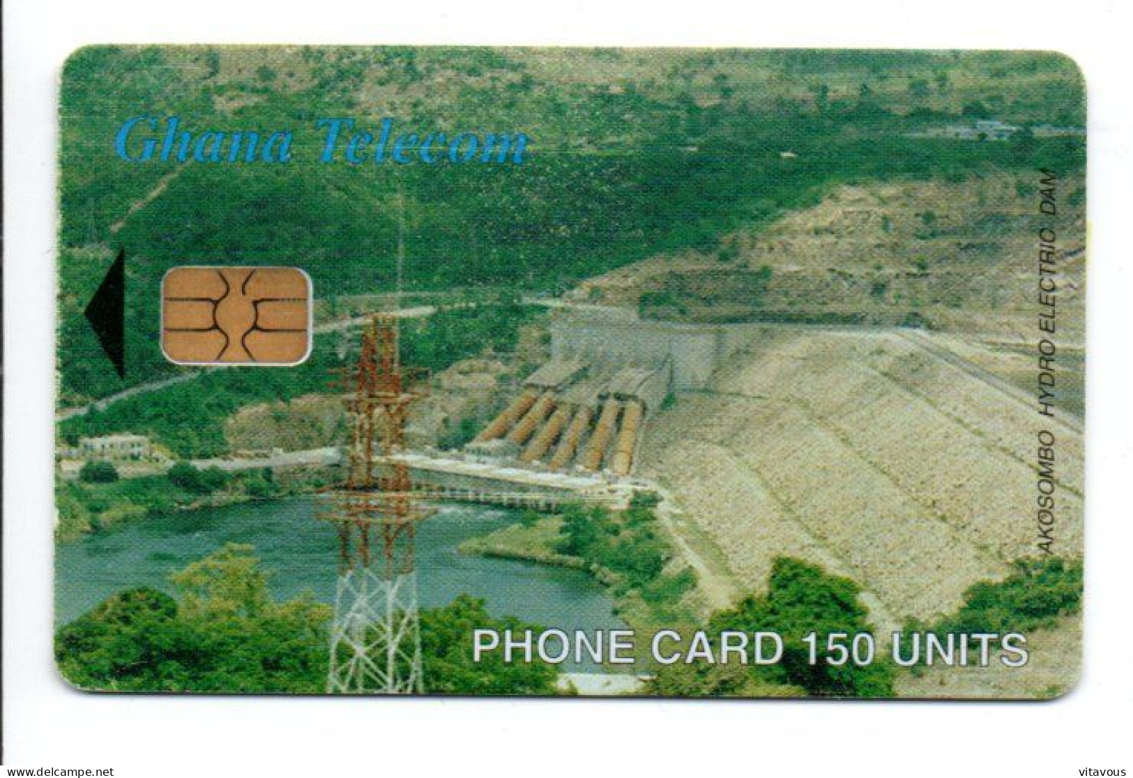 Télécarte Ghana 150 Units Phonecard  (G 1058) - Ghana