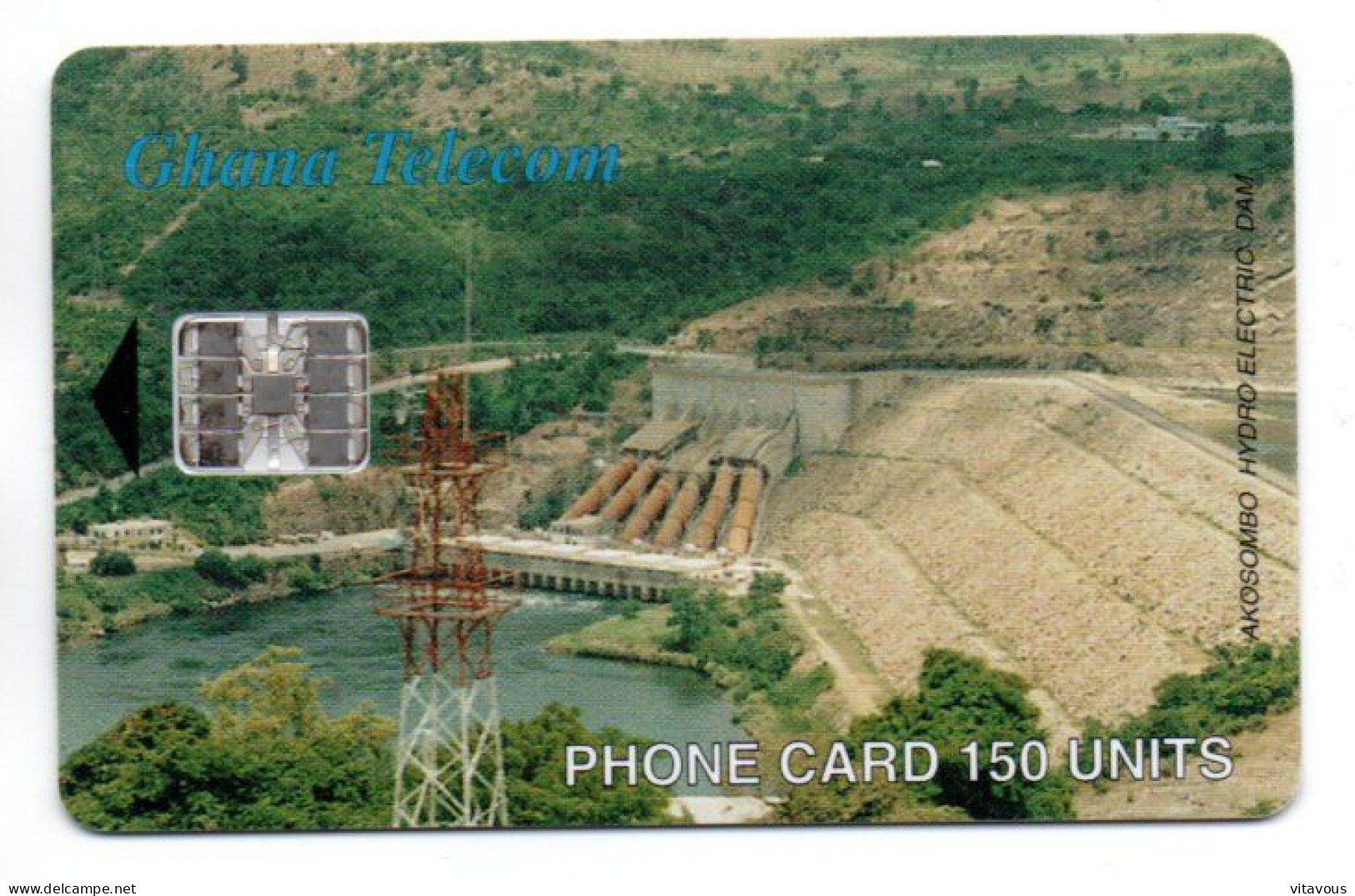 Télécarte Ghana 150 Units Phonecard  (G 1059) - Ghana