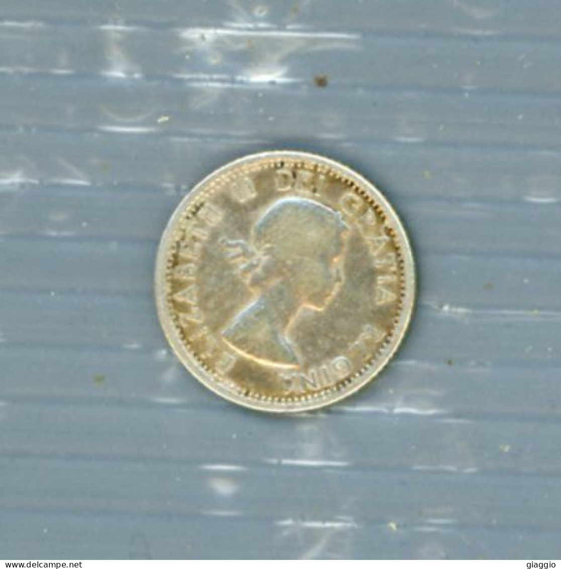 °°° Moneta N. 722 - Canada 10 Cents 1960 Silver °°° - Canada