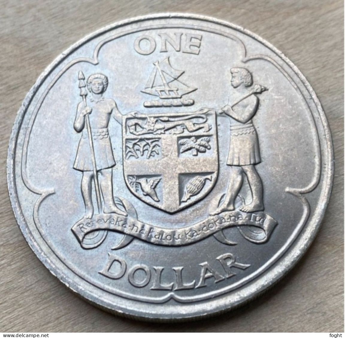 1969 Fiji Coin Dollar,KM#32,UNC - Fidji