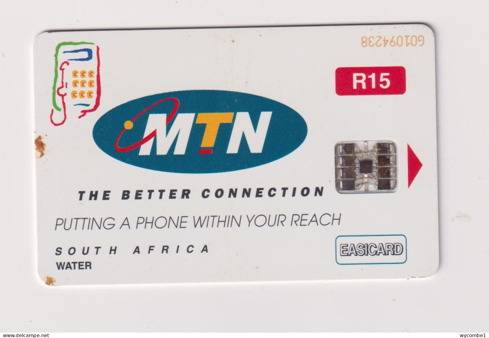 SOUTH AFRICA  -  Water Chip Phonecard - Zuid-Afrika