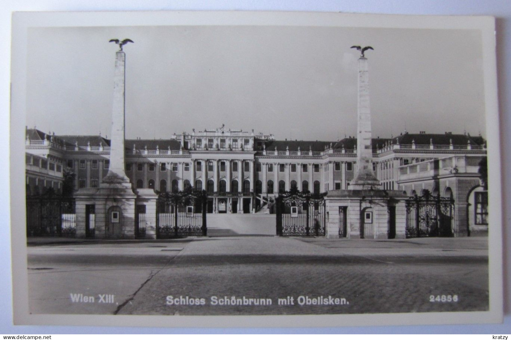 AUTRICHE - VIENNE - Schloss Schönbrunn Mit Obelisken - Schloss Schönbrunn