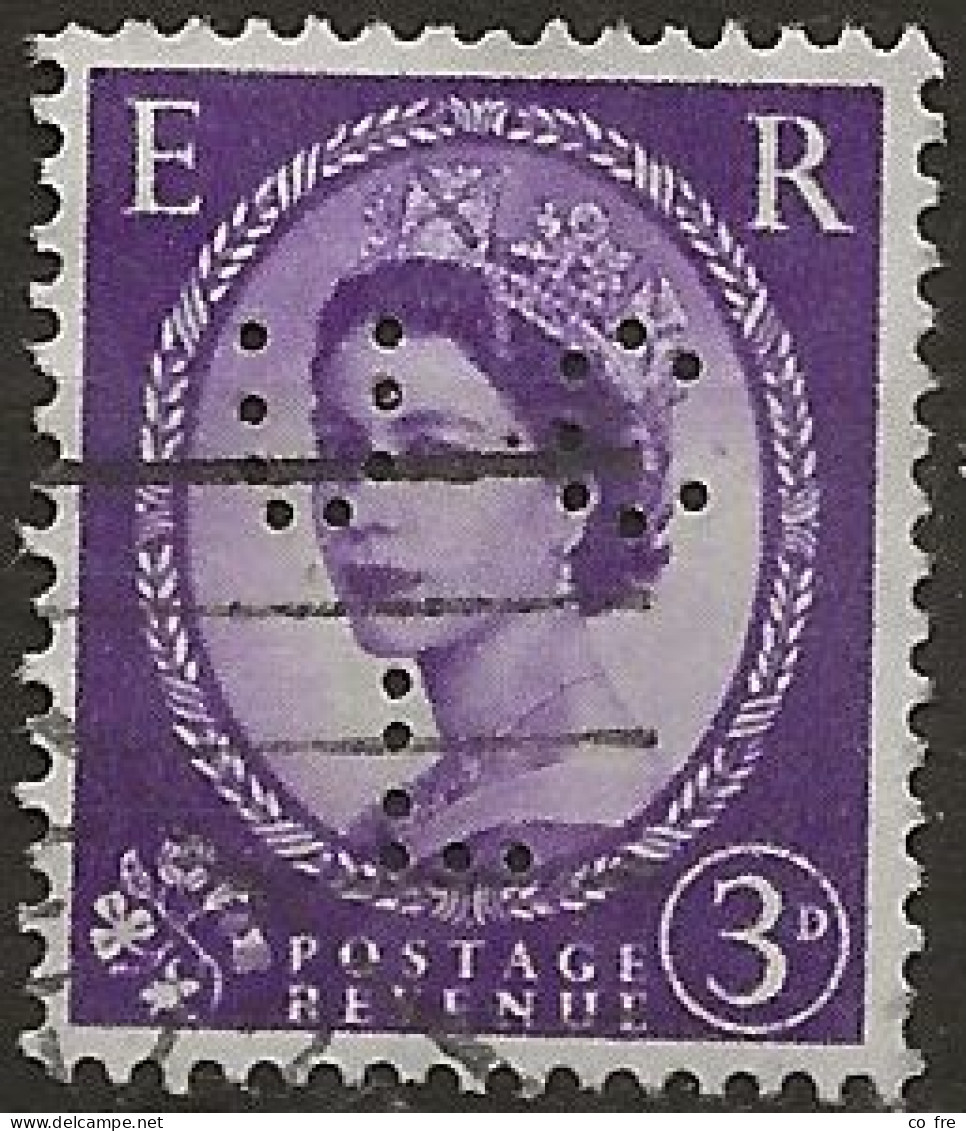 Grande-Bretagne N°331 Perforé (ref.2) - Gebraucht