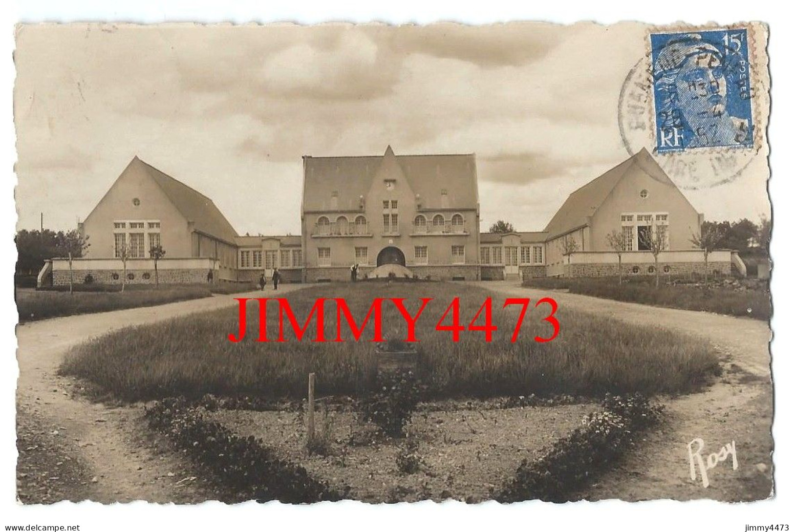 CPSM - GUEMENE-PENFAO En 1952 (L.-I.) Hospice-Hôpital - N° 601 - Edit. F. Chapeau - Guémené-Penfao