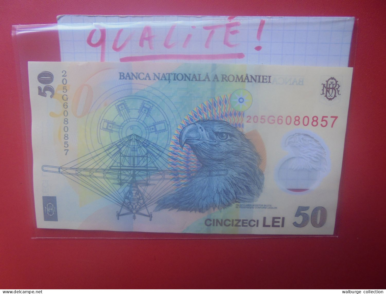 ROUMANIE 50 LEI (POLYMER) 2018 Circuler Belle Qualité (B.33) - Romania