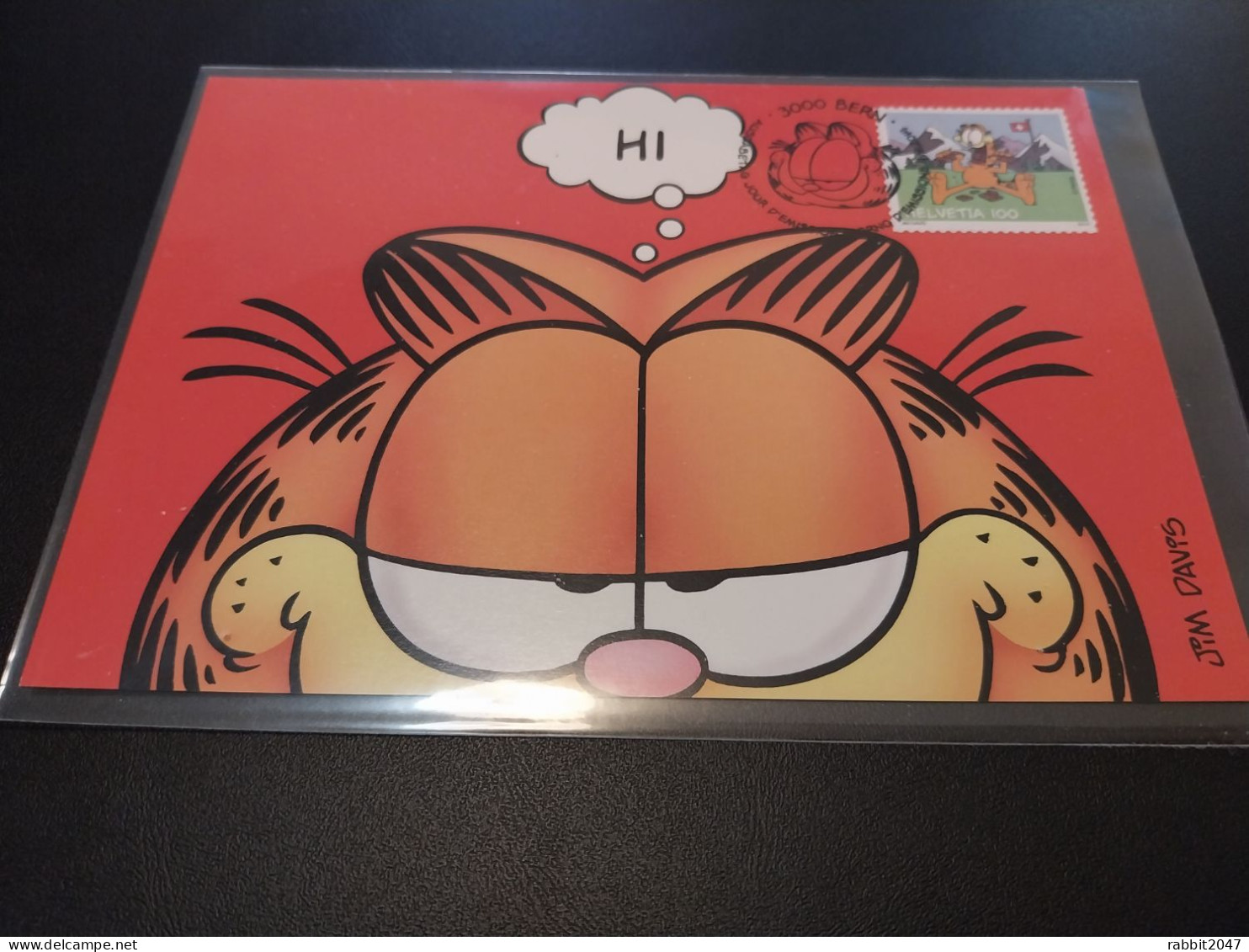 Switzerland: Garfield Chocolate Maximum Card - Cartoline Maximum