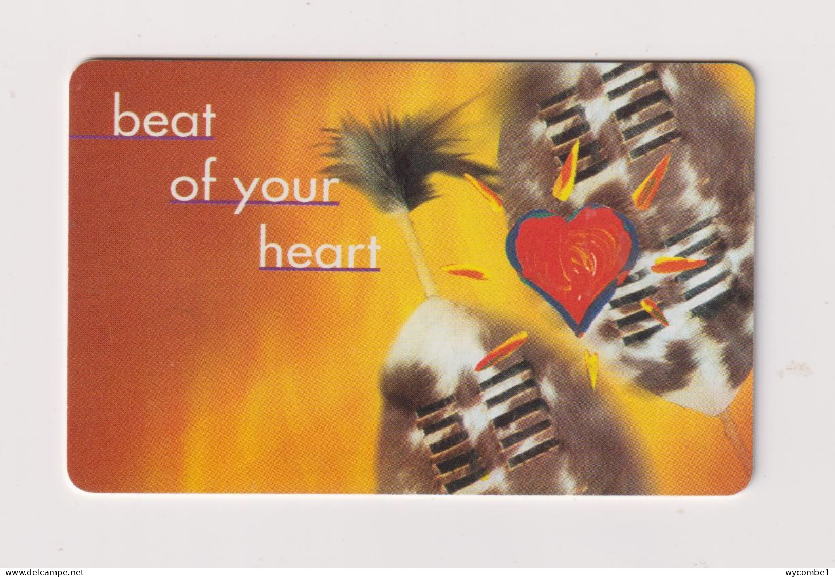 SOUTH AFRICA  -  Beat Of Your Heart Chip Phonecard - South Africa