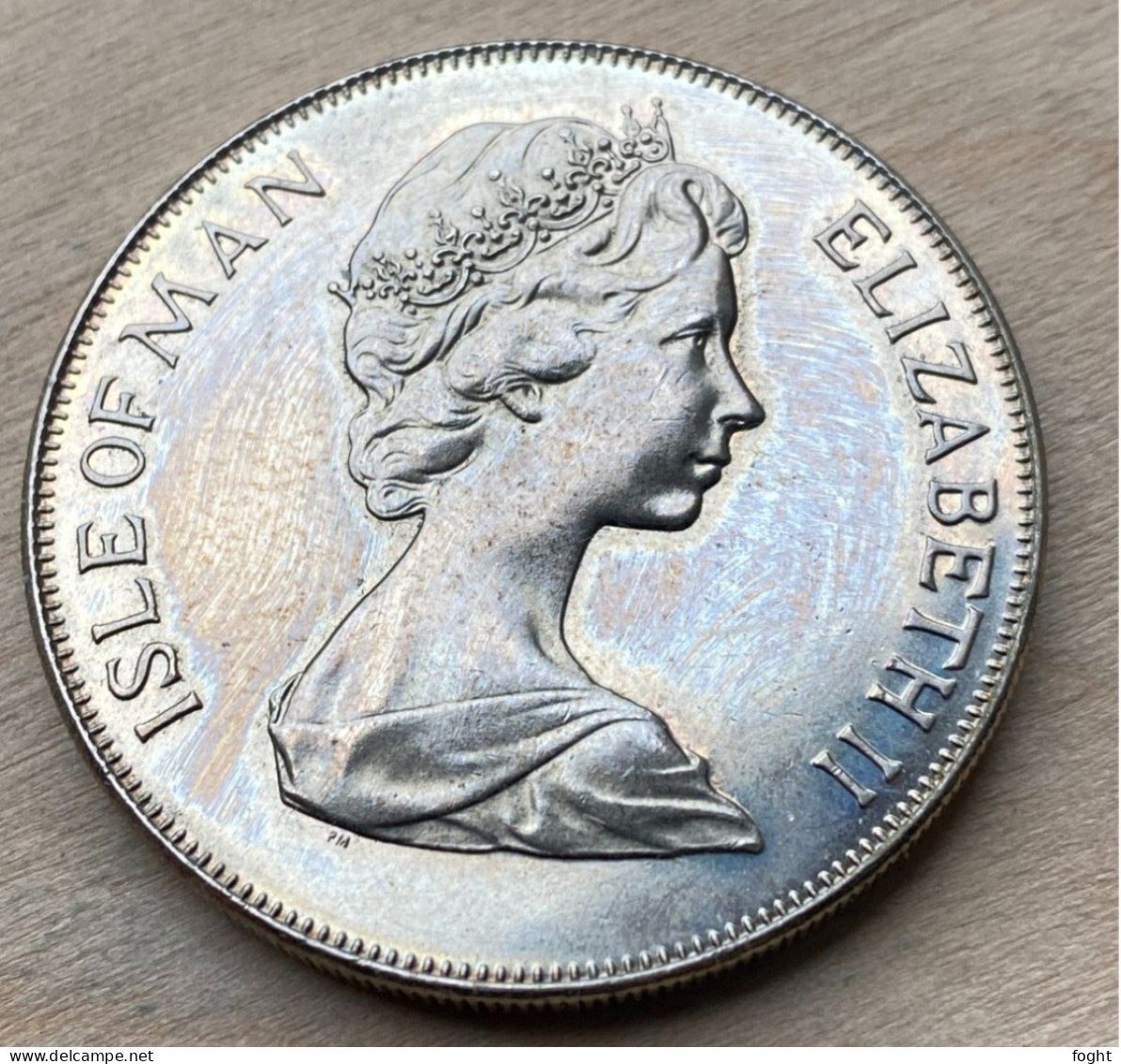 1978 Isle Of Man Commemorative Coin Crown,KM#43,UNC - Eiland Man