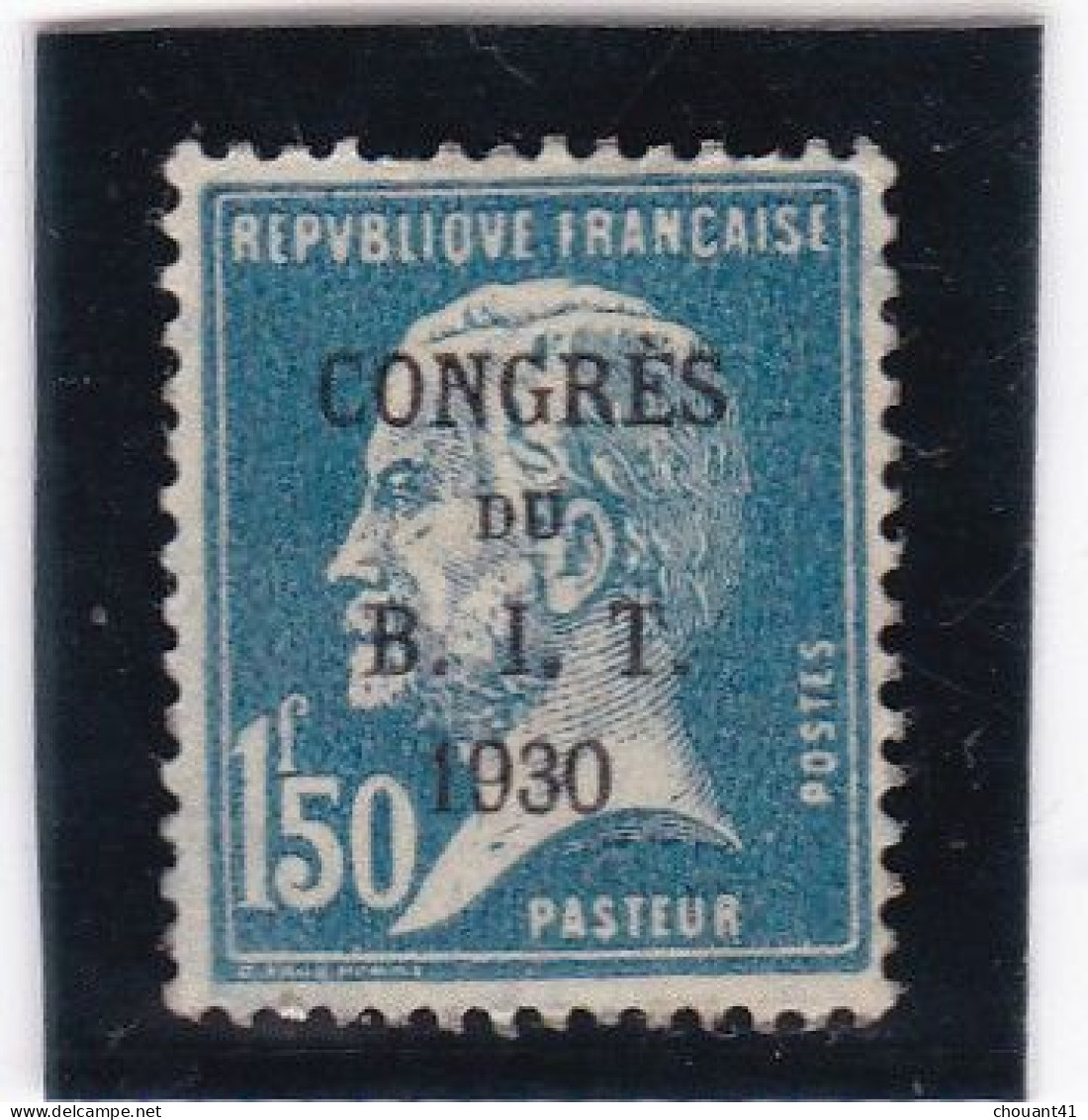 Yvert 265  Congrès Du B.I.T Paris  Absence De Cédille à ç - Nuovi