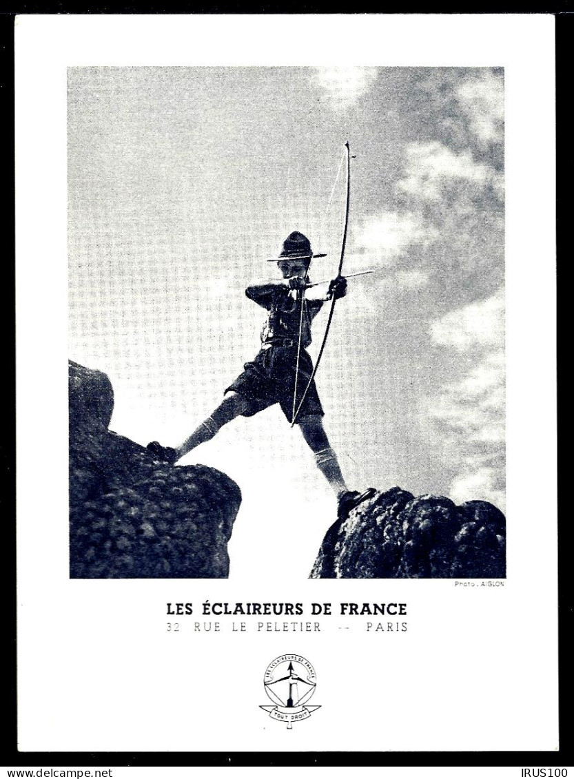 ENTIER POSTAL - LES ÉCLAIREURS DE FRANCE - 40c + 60c -  - Covers & Documents
