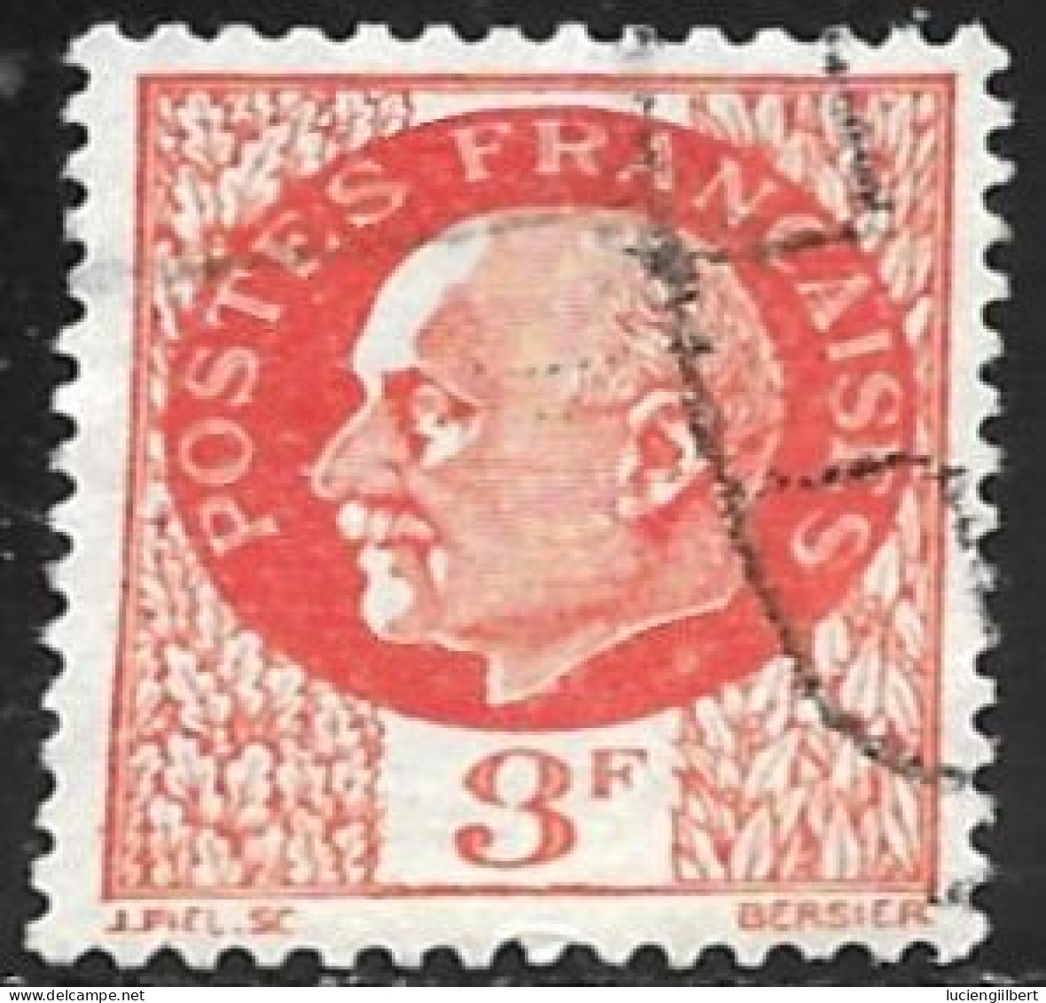 TIMBRE N° 521  -  PETAIN  -  OBLITERE  -  1941 - Used Stamps