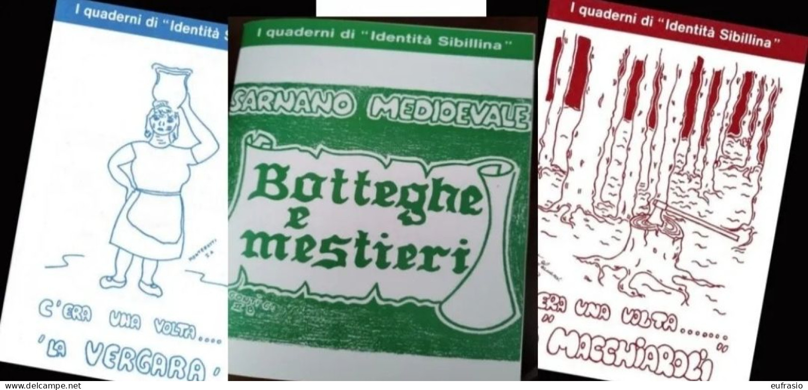 Sarnano - Identità Sibillina 3pz - Scuola Media G.Leopardi - Lotti E Collezioni