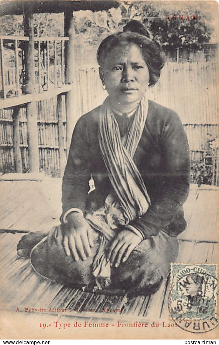 Laos - Type De Femme à La Frontière Du Laos - Ed. A. Pélissier 19 - Laos