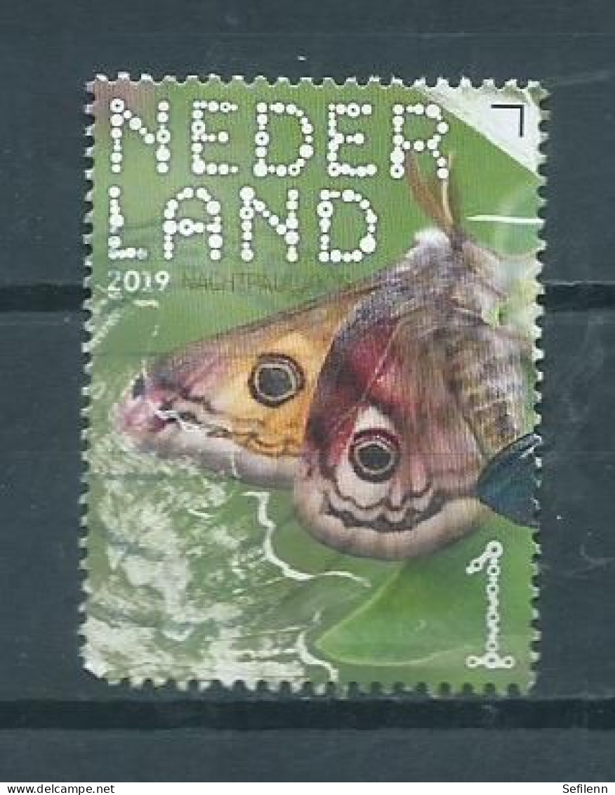 2019 Netherlands Nachtpauwoog Used/gebruikt/oblitere - Used Stamps