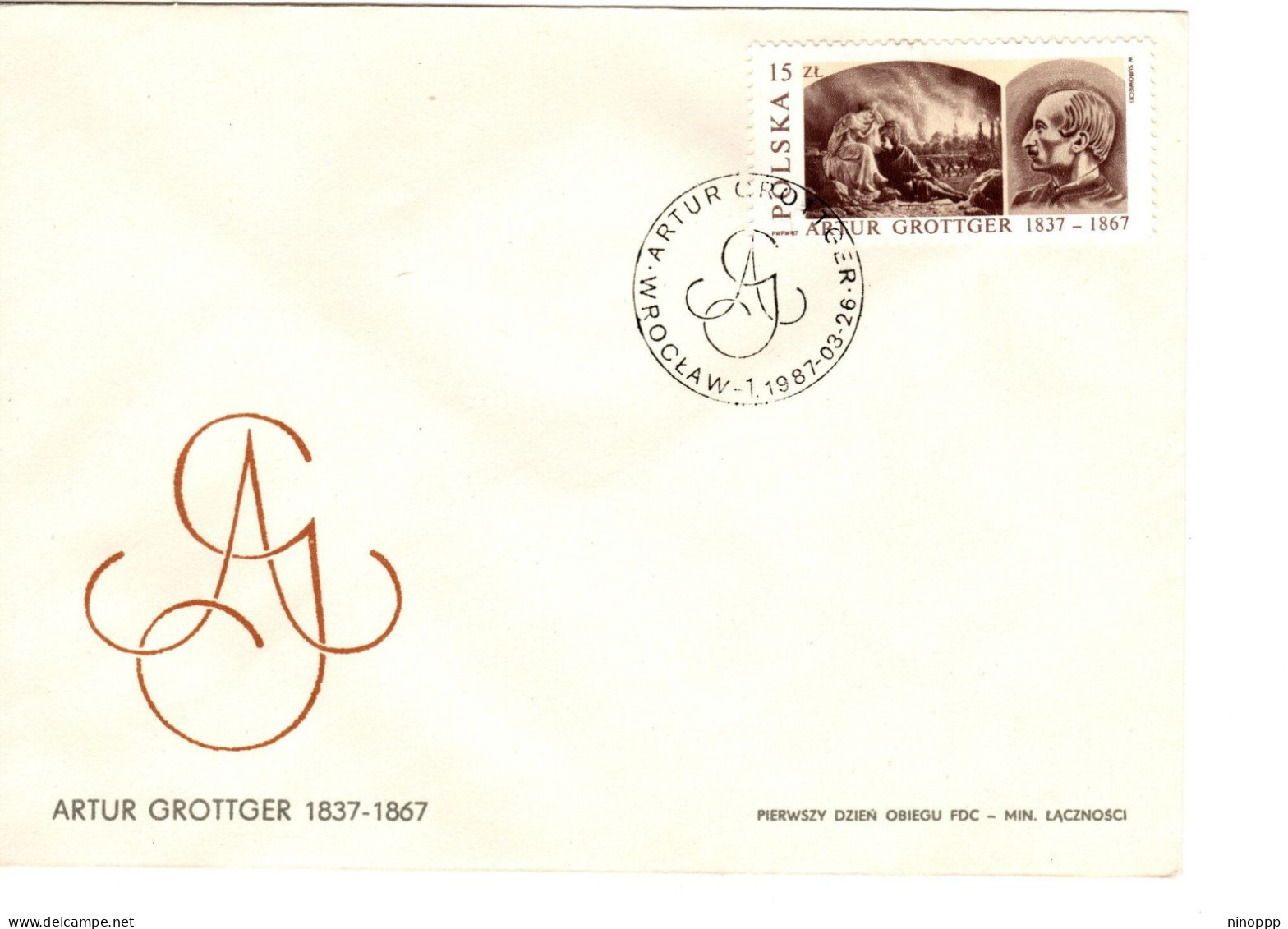 Poland 1987 The Ravage First Day Cover - FDC