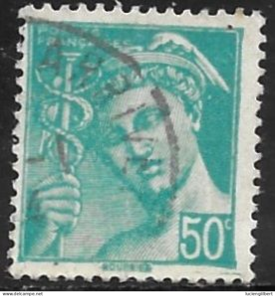 TIMBRE N° 538  -  MARIANNE DE LUQUET  -  OBLITERE  -  1942 - Used Stamps
