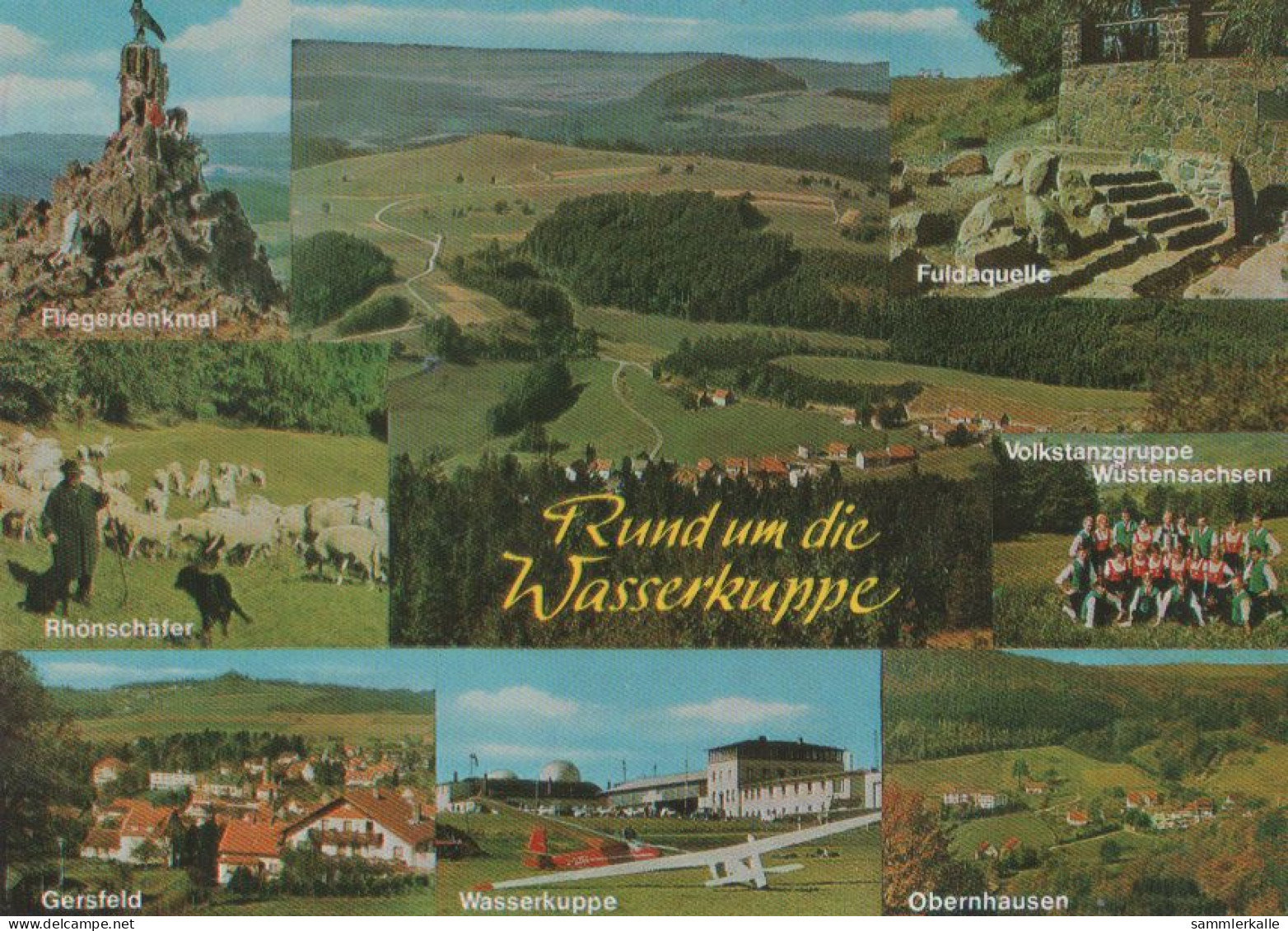 27390 - Wasserkuppe - U.a. Volkstanzgruppe Wüstensachsen - Ca. 1980 - Rhoen