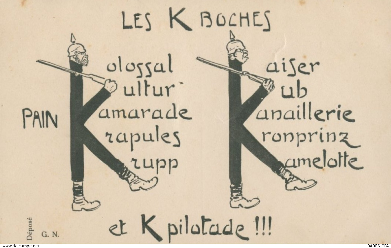 Les K Boches Et K Pilotade !!!!!! - 1900-1949