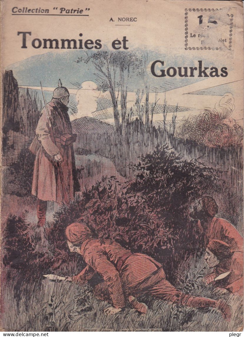 COLLECTION "PATRIE" -  N°15 - TOMMIES ET GOURKAS - Oorlog 1914-18