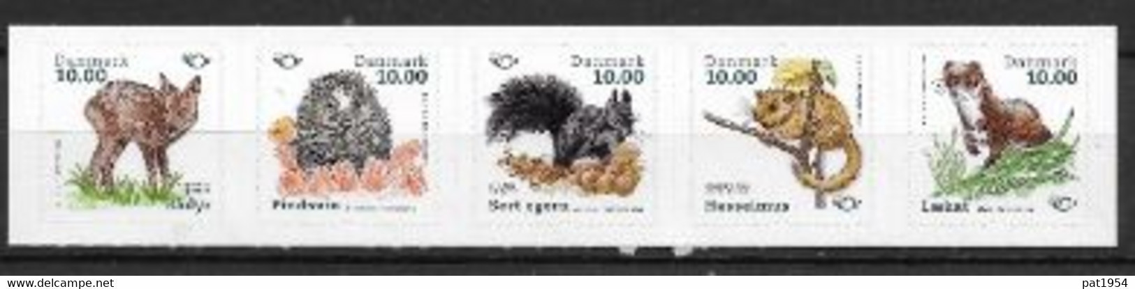 Danemark 2020 N° 1954/1958 Neufs Mammifères - Unused Stamps