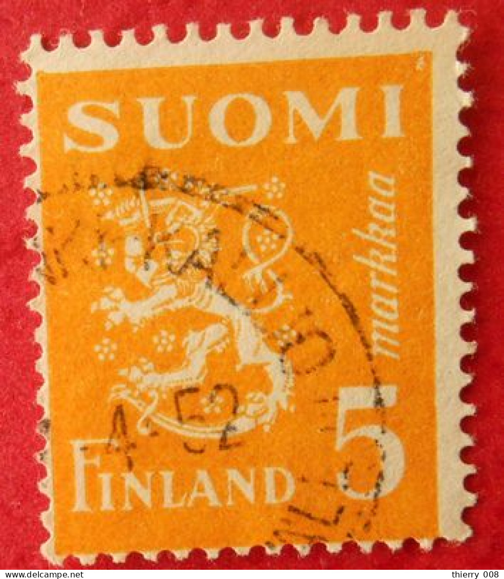 42 Suomi Finland Finlande Lion Armoirie - Altri & Non Classificati