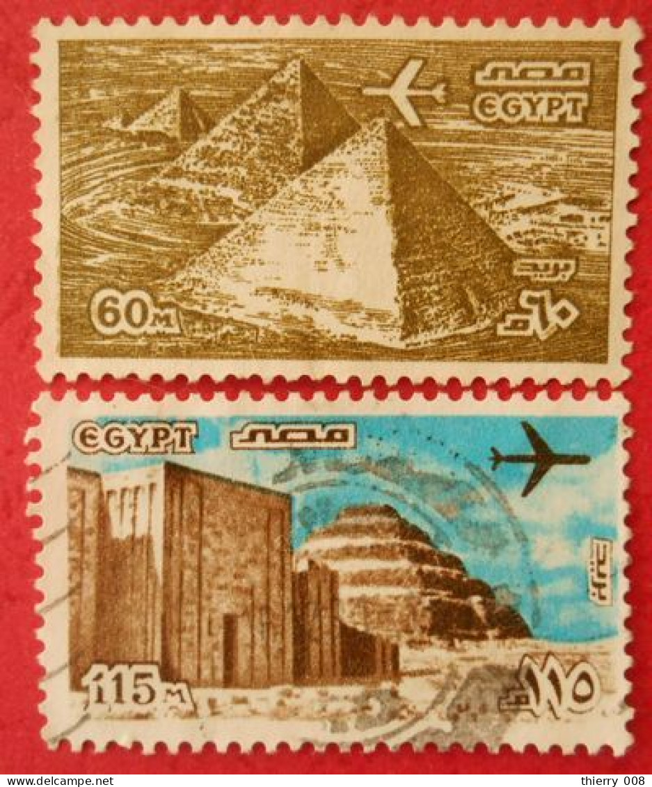 54 Egypte Lieux Touristiques Pyramides Survol Avion - Other & Unclassified