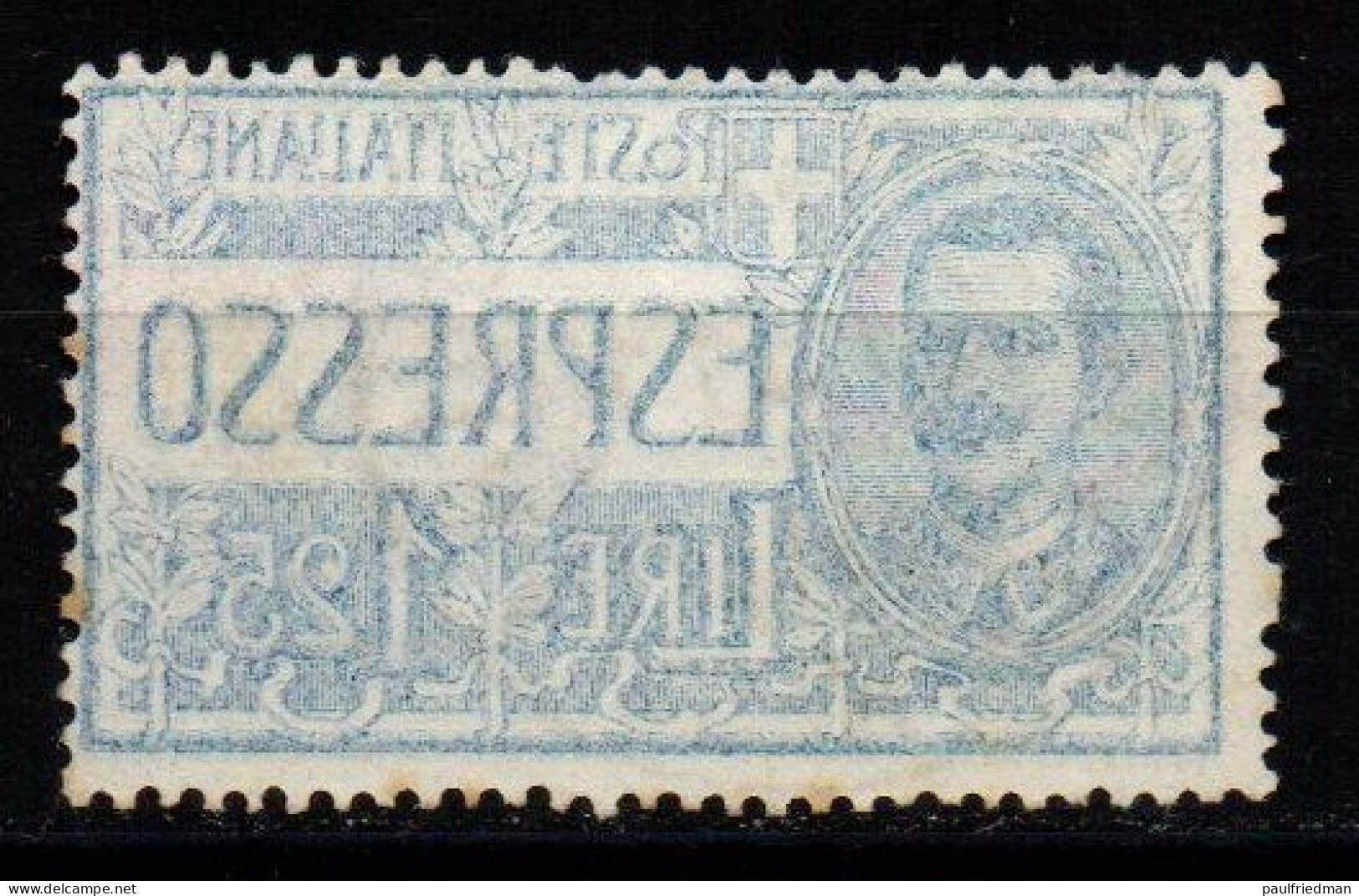 Regno 1925/26 - Espresso 1,25 - Varietà Decalco - Usato - Express Mail