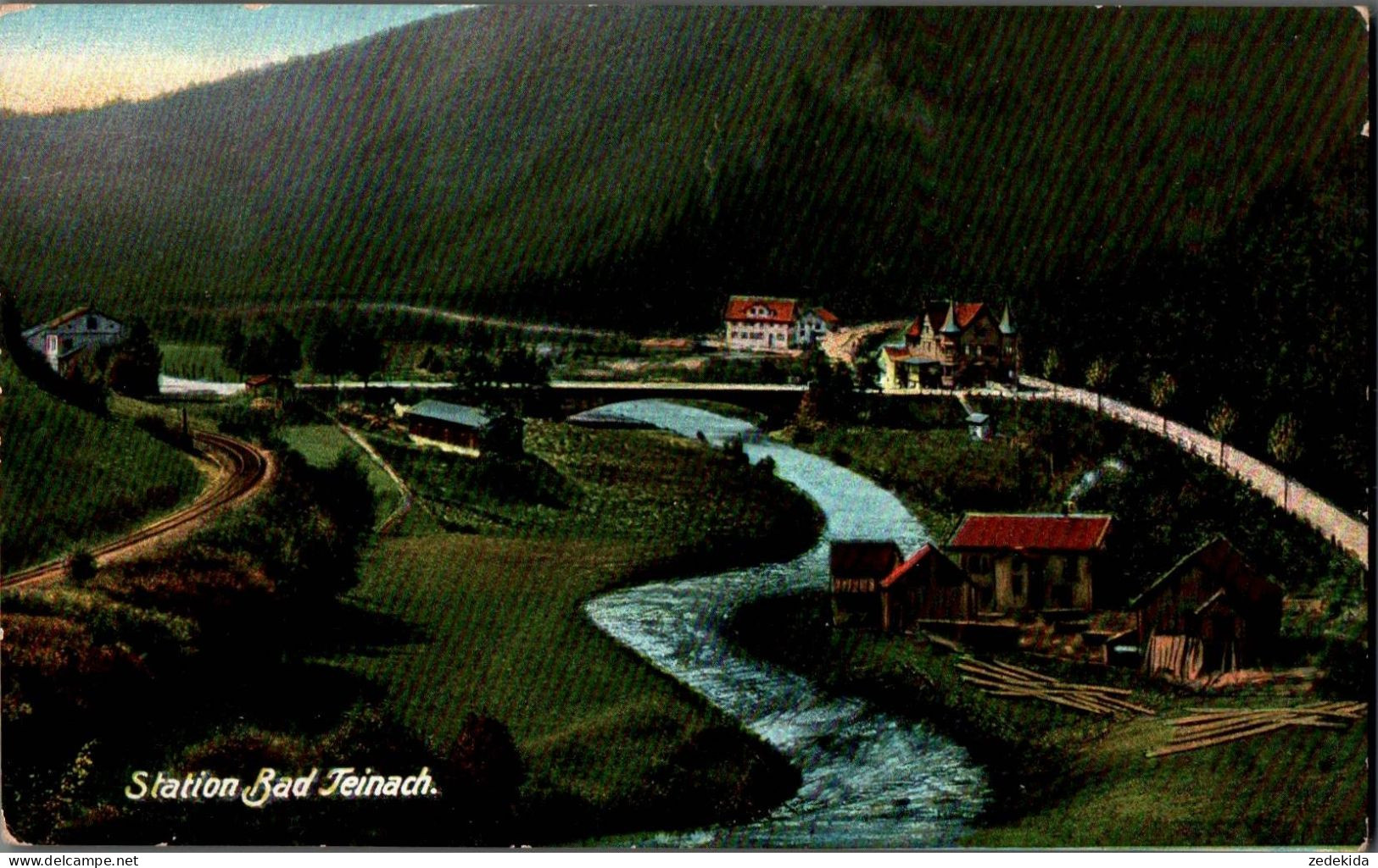 2243 - Bad Teinach Zavelstein - Station Bahnhof - Verlag Fuchs - Bad Teinach