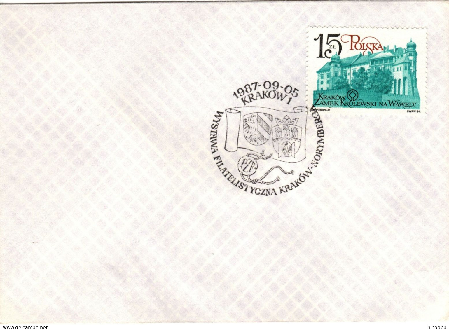 Poland 1987 Krakow Restoration  First Day Cover - FDC