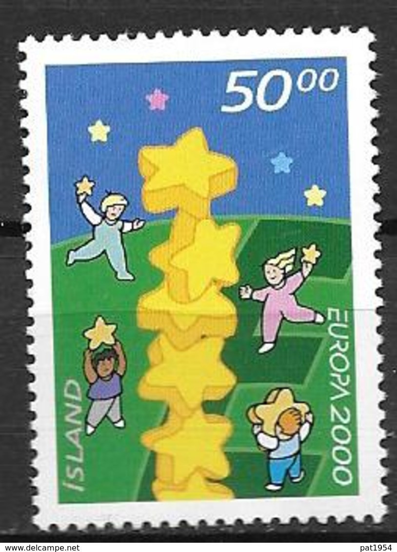 Islande 2000 N°890 Neuf** Europa - Unused Stamps