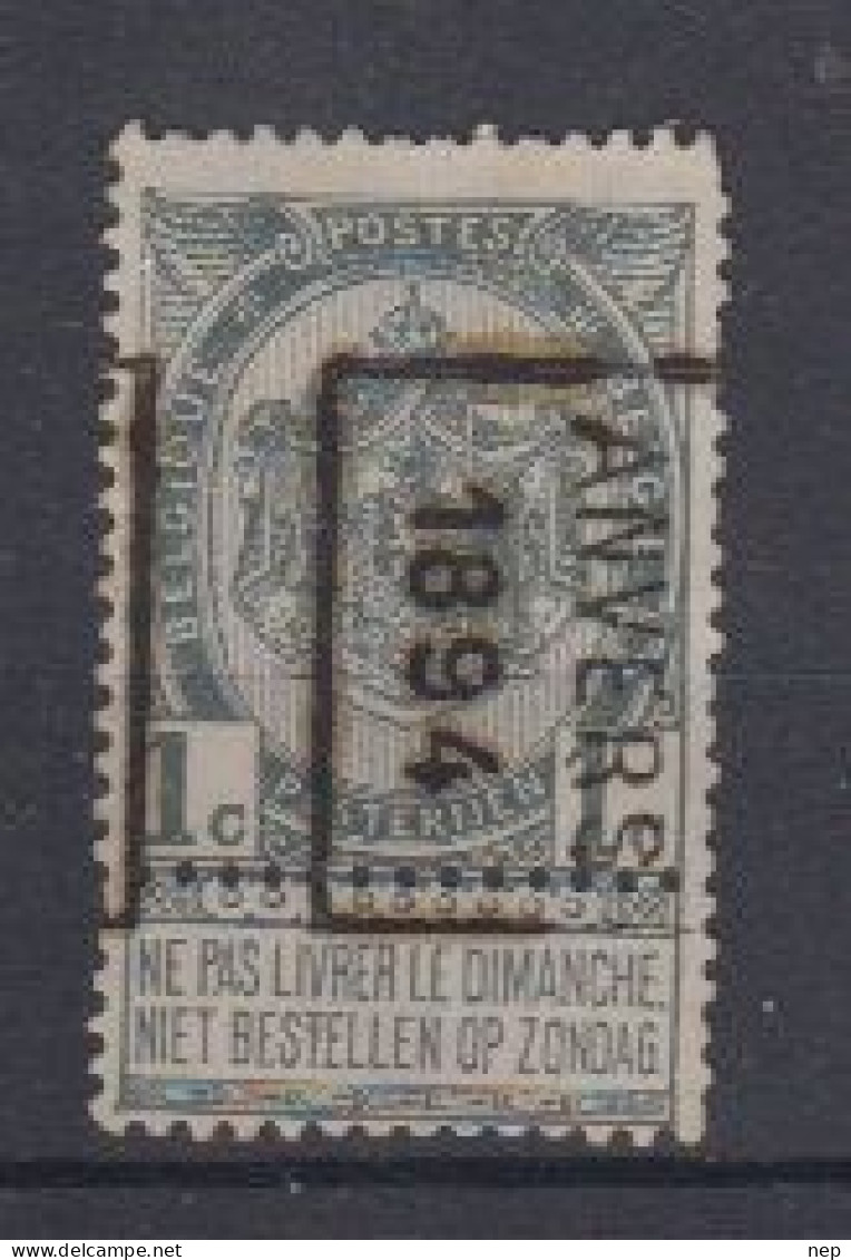 BELGIË - OBP - 1894 - Nr 53 (n° 4 B - ANVERS 1894) - (*) - Roller Precancels 1894-99