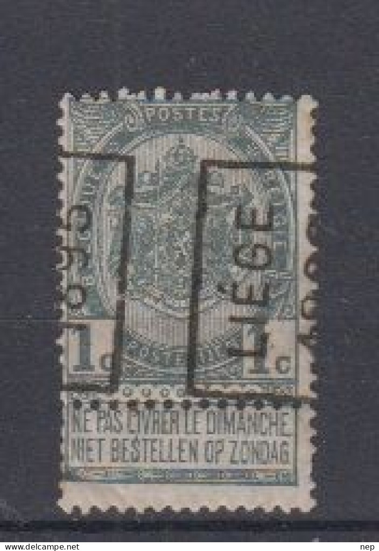 BELGIË - OBP - 1895 - Nr 53 (n° 24 A - LIEGE 1895) - (*) - Roller Precancels 1894-99