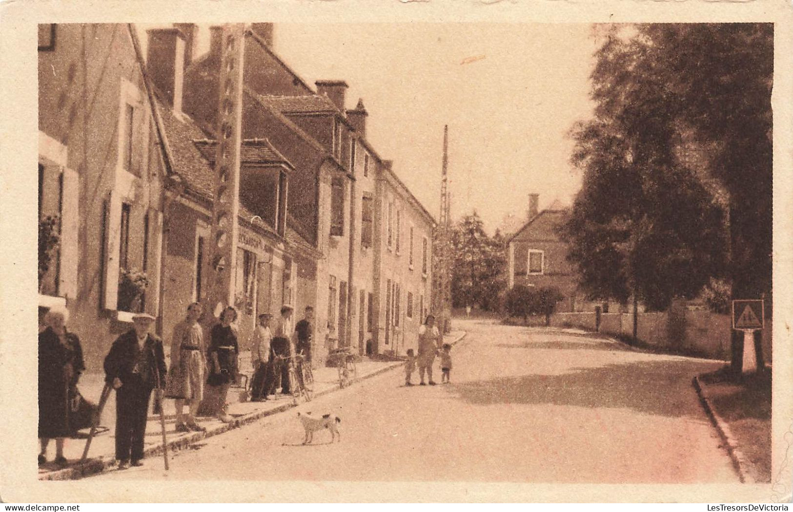 FRANCE - Vinon - Rue Principale - Carte Postale Ancienne - Other & Unclassified