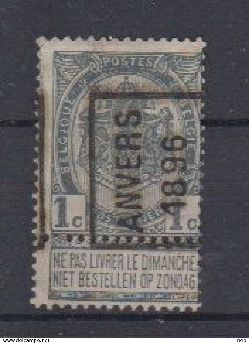 BELGIË - OBP - 1896 - Nr 53 (n° 45 A - ANVERS 1896) - (*) - Rollenmarken 1894-99