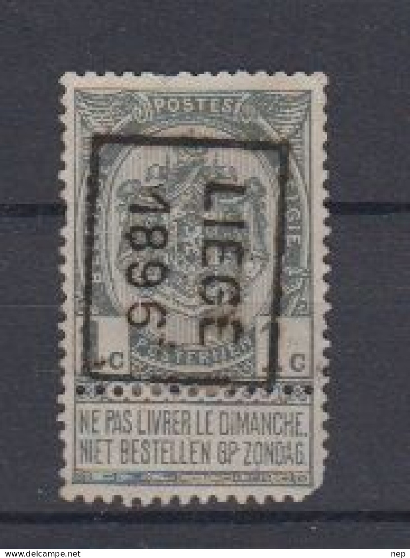 BELGIË - OBP - 1896 - Nr 53 (n° 53 B - LIEGE 1896) - (*) - Roller Precancels 1894-99