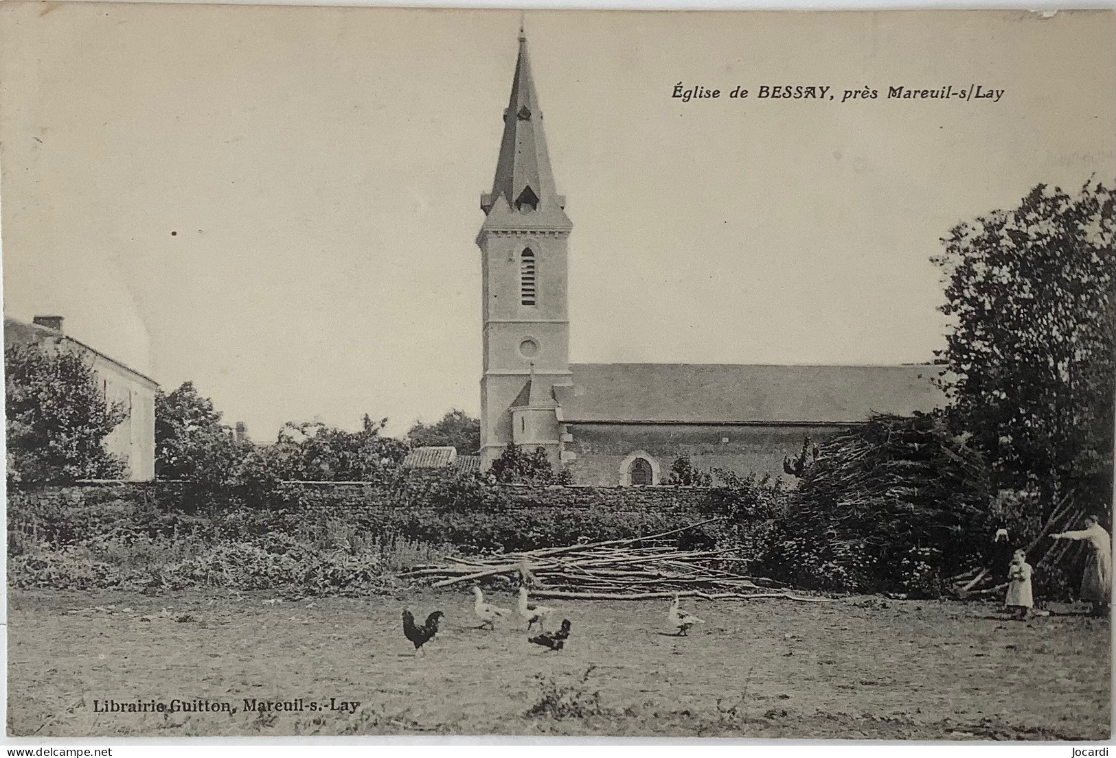 Église De Bessay Près De Mareuil - Mareuil Sur Lay Dissais