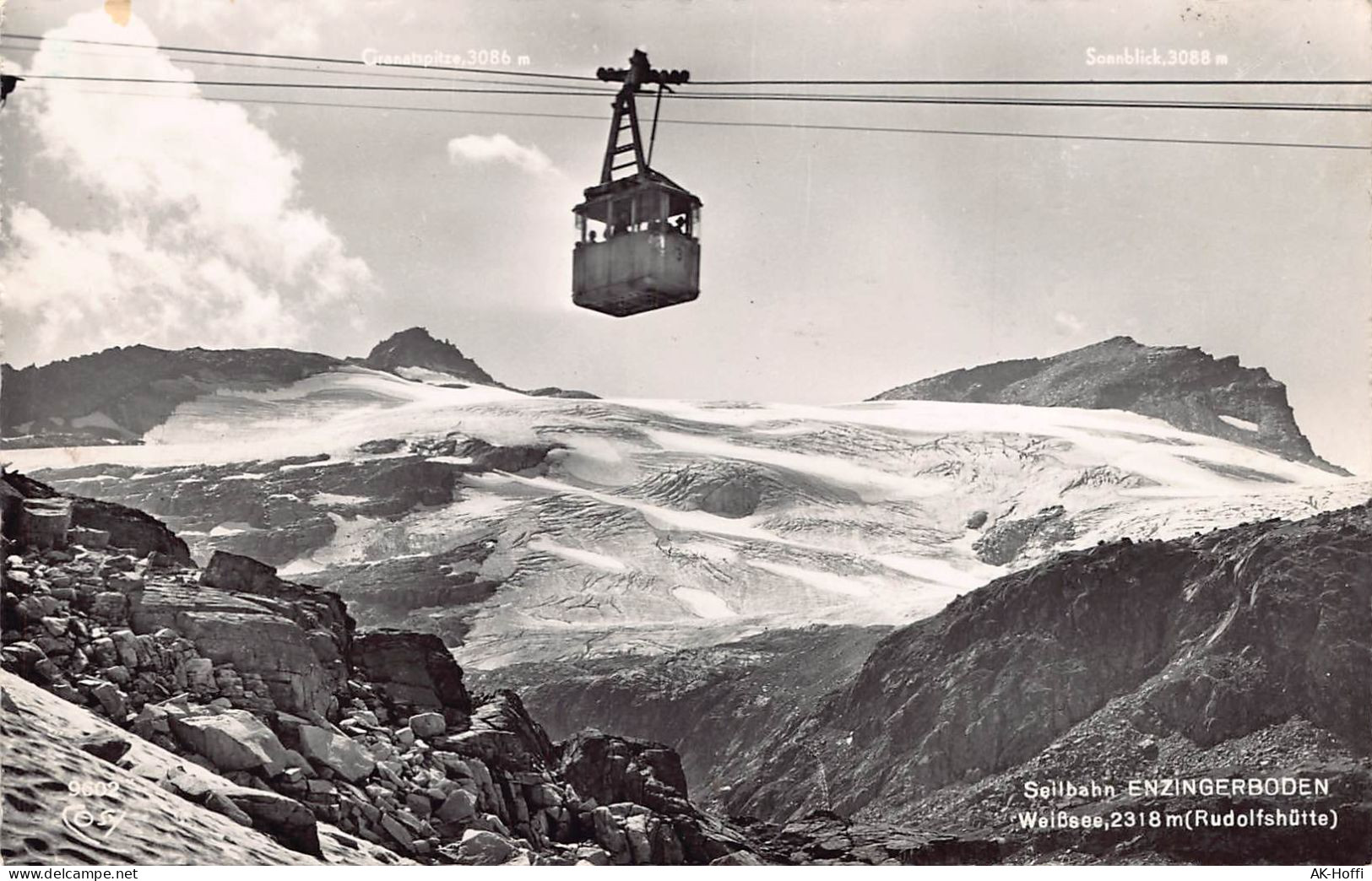 Seilbahn ENZINGERBODEN Weißsee, 2318m (Rudolfshütte (2870) - Funiculaires