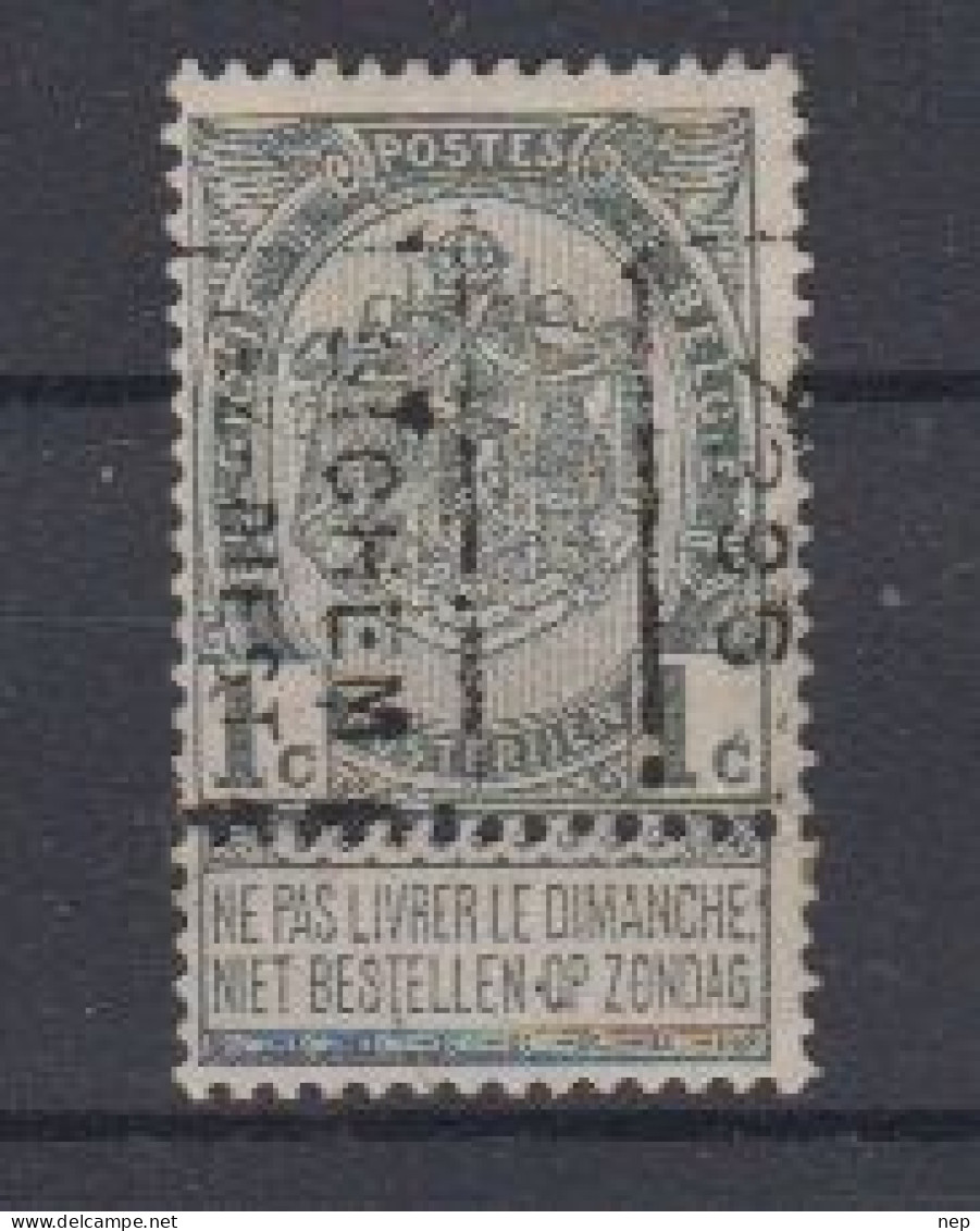 BELGIË - OBP - 1896 - Nr 53 (n° 58 B - SICHEM - LEZ - DIEST 1896) - (*) - Rollo De Sellos 1894-99