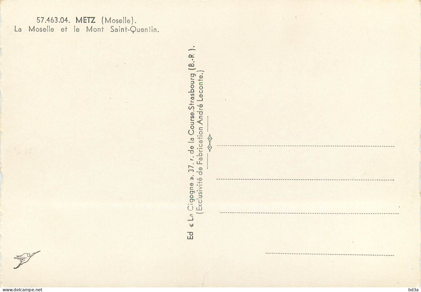 57 METZ  - Metz Campagne