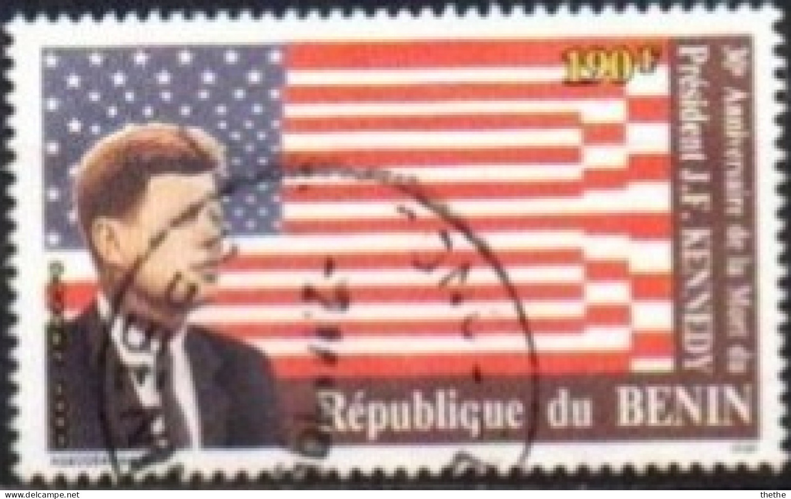 BENIN - 30e Anniversaire De La Mort Du Président J.F. KENNEDY - Kennedy (John F.)