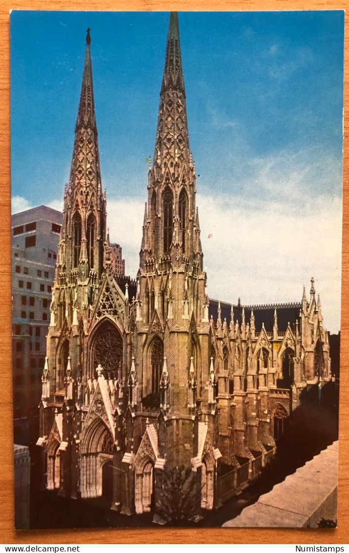 New York - St. Patrick's Cathedral (c176) - Kirchen