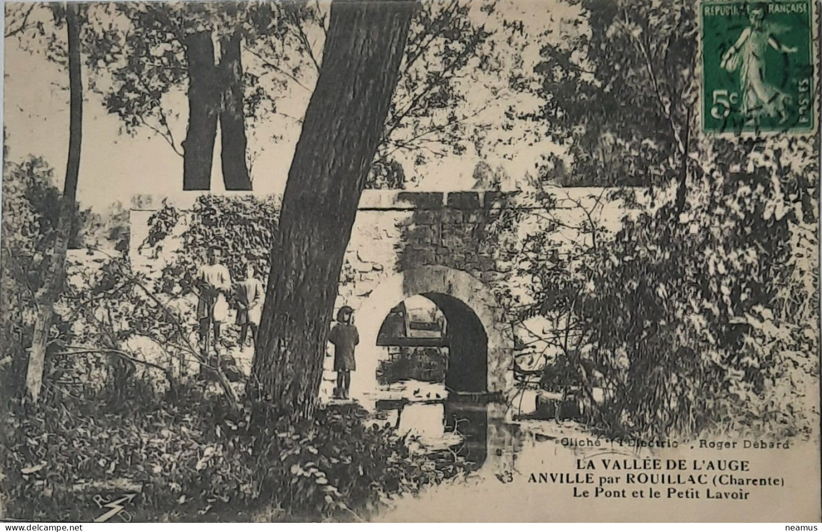 Rouillac Anville Vallée De L'Auge Pont Et Lavoir - Rouillac