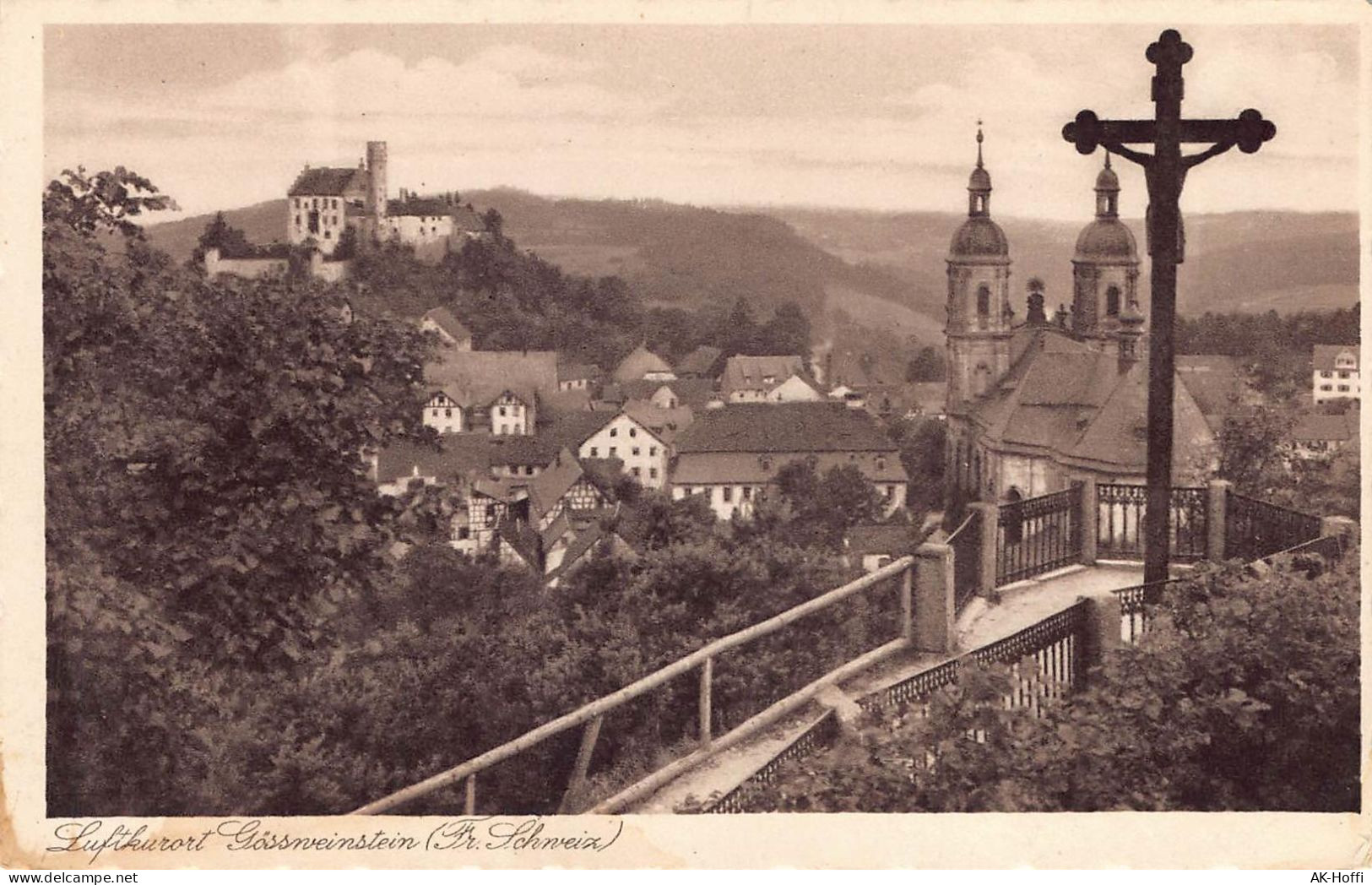 Gössweinstein (Fr. Schweiz) - Ortsansicht (2877) - Forchheim