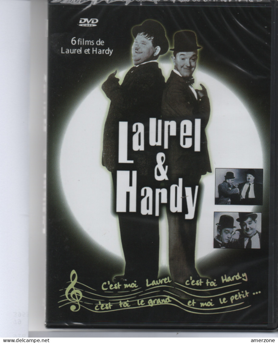 DVD   Sous Blister   LAUREL  ET  HARDY    6 Films Sur Ce Support - Documentaire