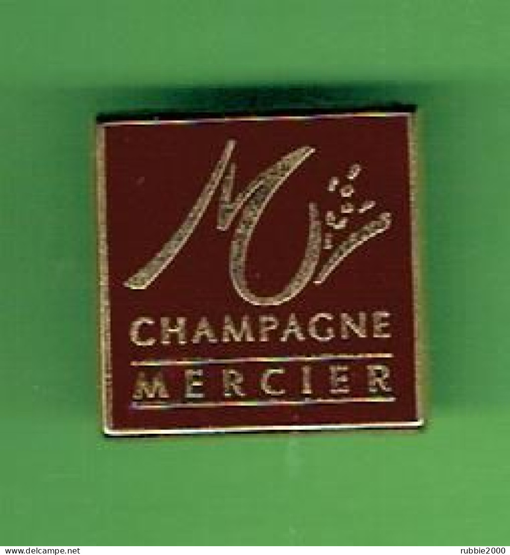 PINS EMAIL PUBLICITE CHAMPAGNE MERCIER FABRICANT DECAT PARIS - Mercier