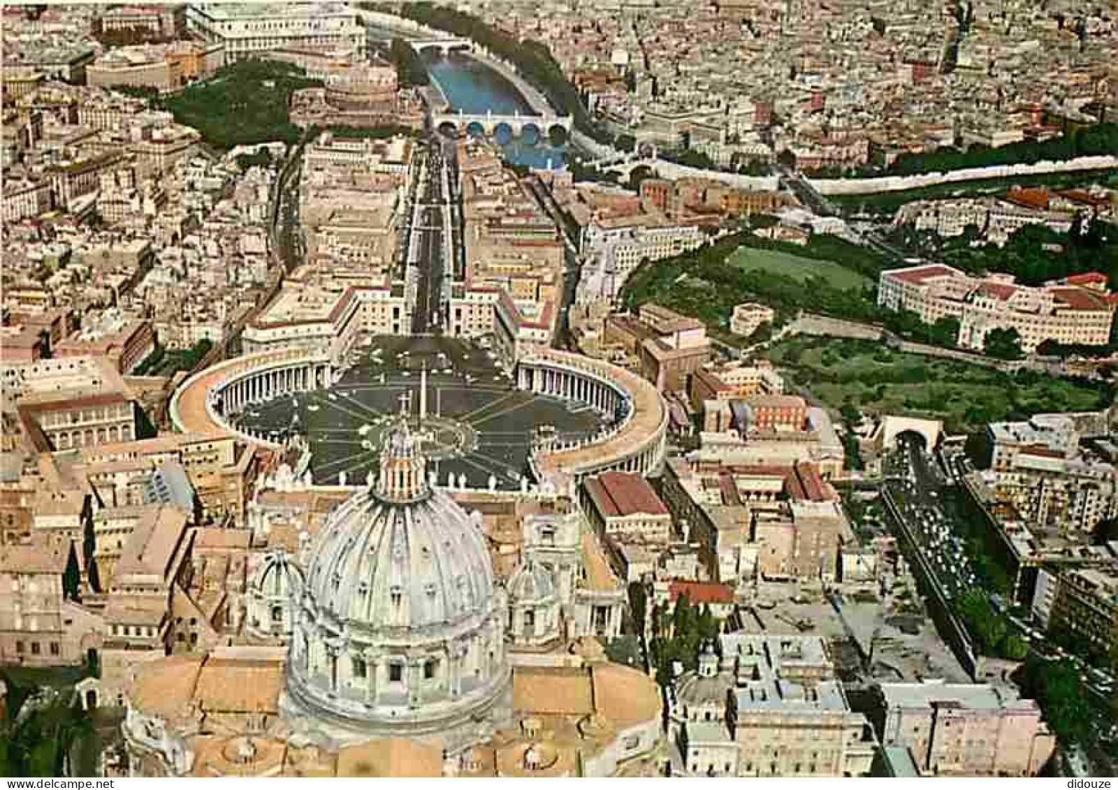 Vatican - Vue Aérienne De La Basilique De St Pierre - CPM - Voir Scans Recto-Verso - Vatikanstadt