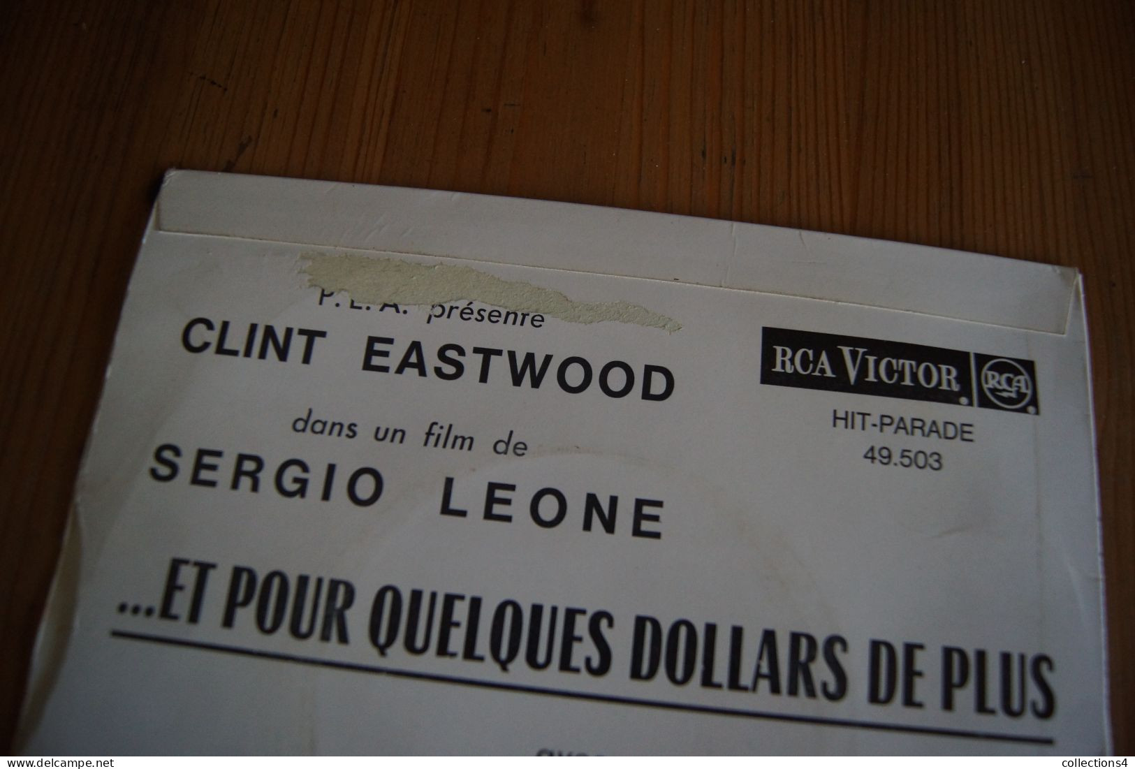 ENNIO MORRICONE LA RESA DEI CONTI SP DU FILM DE SERGIO LEONE 1968 CLINT EASTWOOD VALEUR + - Musica Di Film