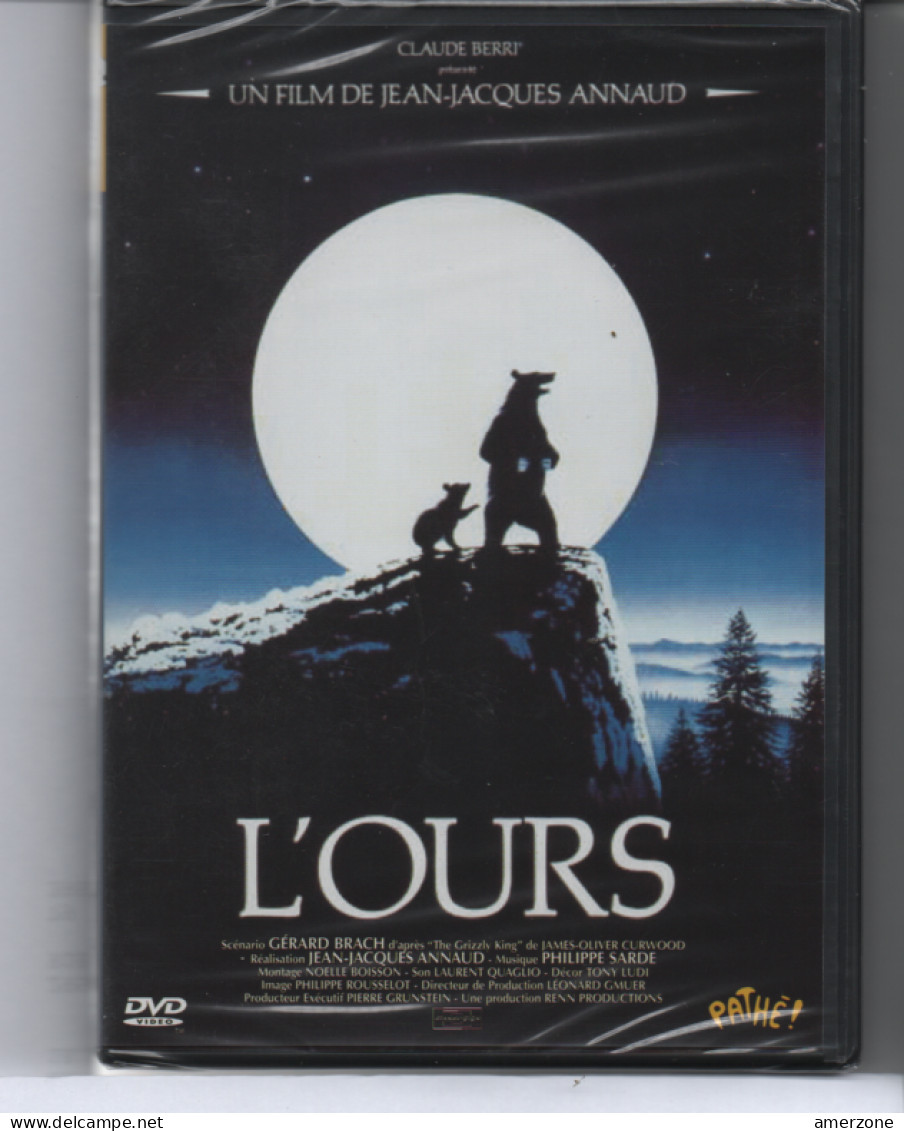 DVD   Sous Blister        L  OURS  Un Film De Jj Annaud 2 Ours Et 2 Hommes  2 Cesars 1989 - Commedia