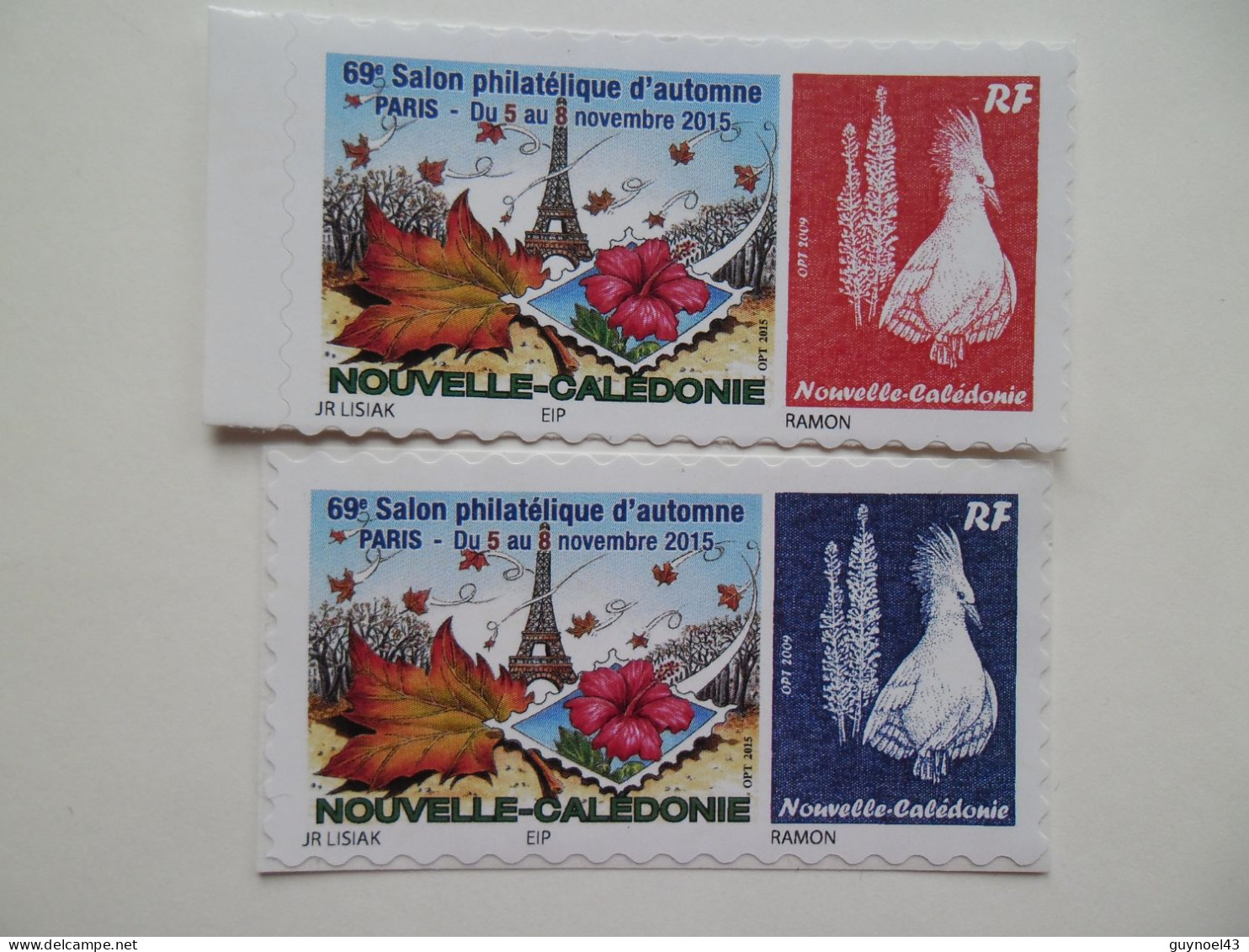 2015 Y/T 1262-1263  " L'OPT Au Salon Philatélique  " Neuf** - Unused Stamps